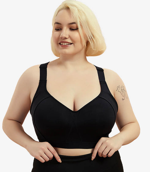 Go Running Sports Bra Racer Back High Support Band: 36-44 Cup: A-DD